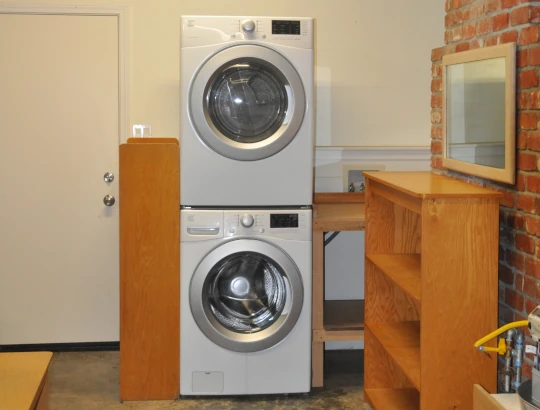 laundry washer and dryer